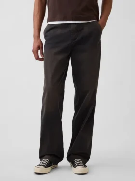 Pantalon kaki ample