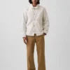 Pantalon kaki ample en sergé épais style années 90