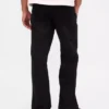 Pantalon kaki ample en sergé épais style années 90