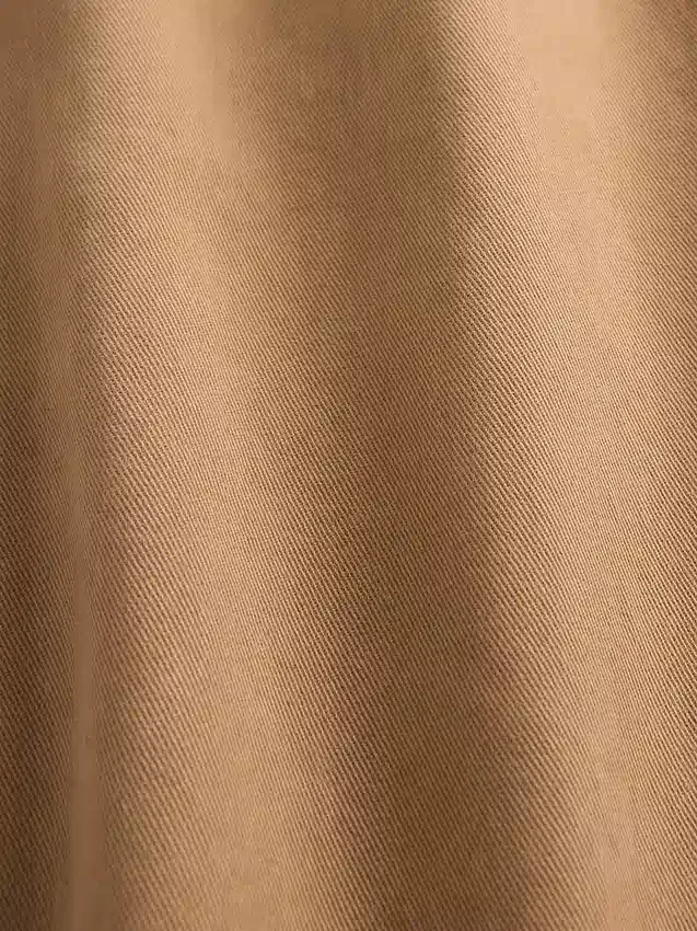 Pantalon kaki ample en sergé épais style années 90