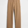 Pantalon kaki ample en sergé épais style années 90