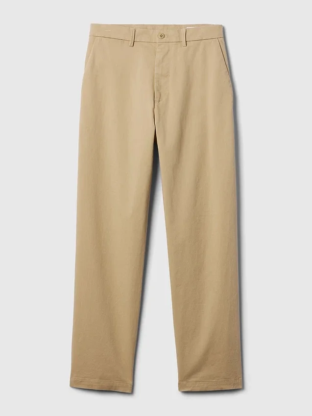 Pantalon kaki ample et moderne