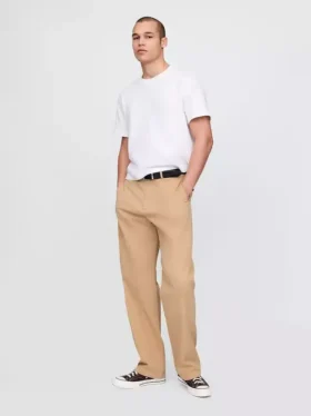 Pantalon kaki ample style années 90