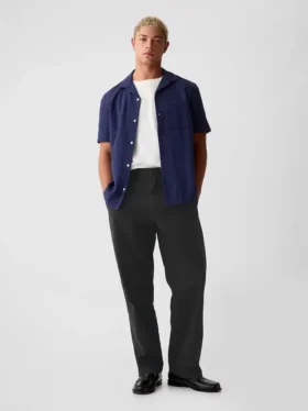 Pantalon kaki ample style années 90
