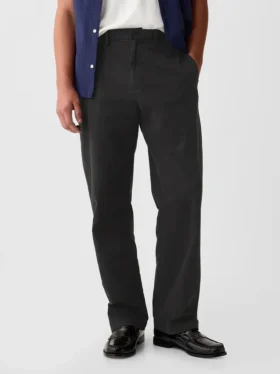 Pantalon kaki ample style années 90