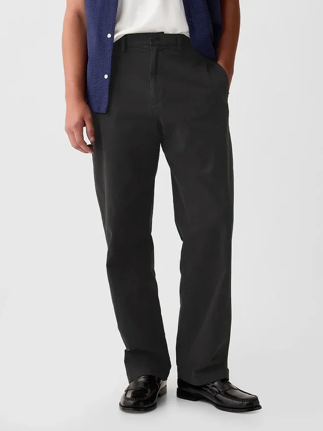 Pantalon kaki ample style années 90