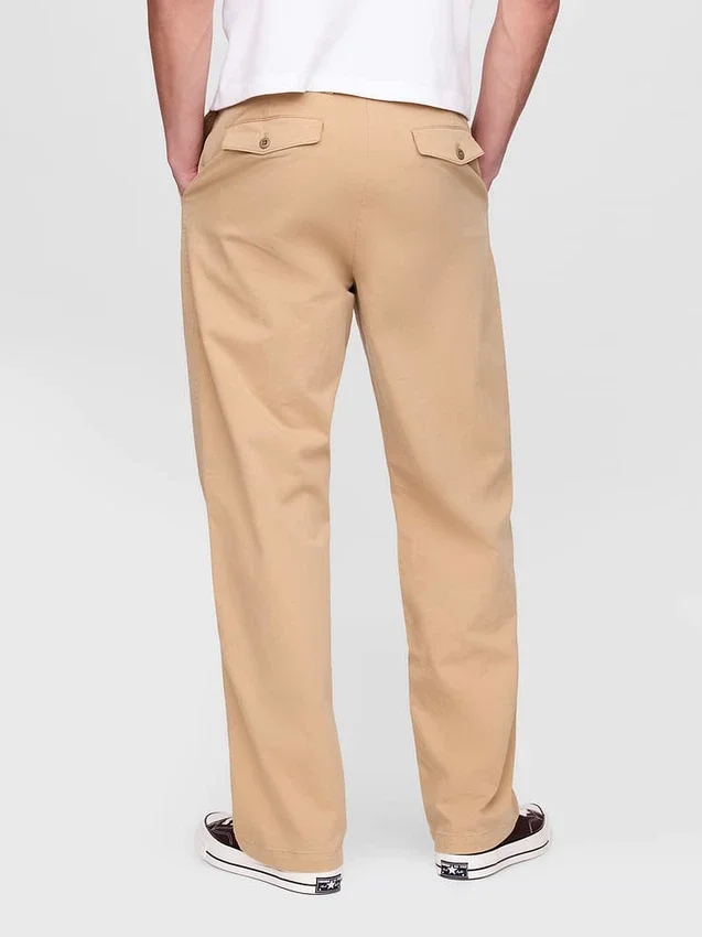 Pantalon kaki ample style années 90