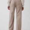 Pantalon kaki ample taille basse style années 90
