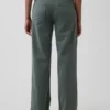 Pantalon kaki ample taille basse style années 90