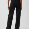 Pantalon kaki ample taille basse style années 90