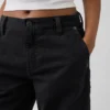 Pantalon kaki ample taille basse style années 90