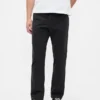 Pantalon kaki droit décontracté en sergé épais