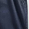 Pantalon kaki droit décontracté en sergé épais