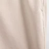 Pantalon kaki droit décontracté en sergé épais