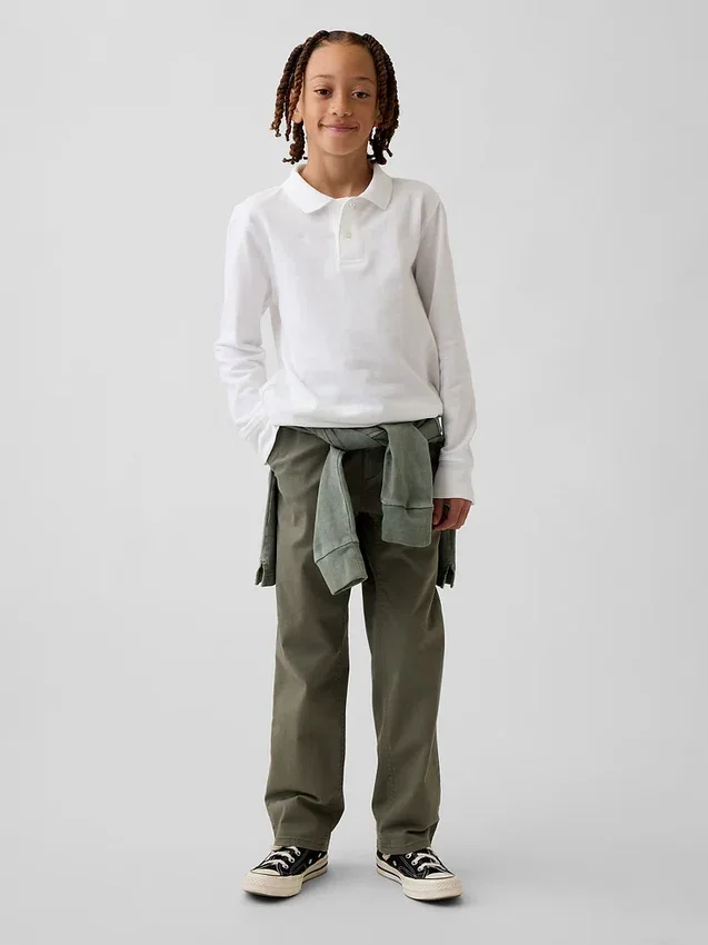 Pantalon kaki droit décontracté « Modern Uniform » pour enfants