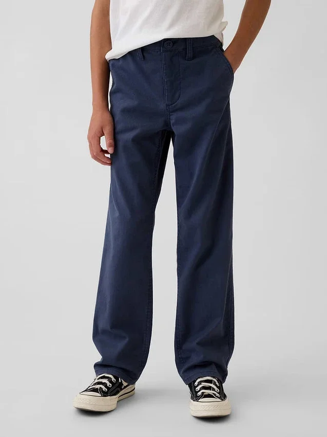 Pantalon kaki droit décontracté « Modern Uniform » pour enfants