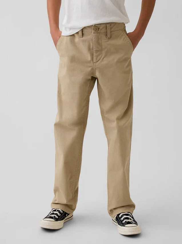 Pantalon kaki droit décontracté « Modern Uniform » pour enfants