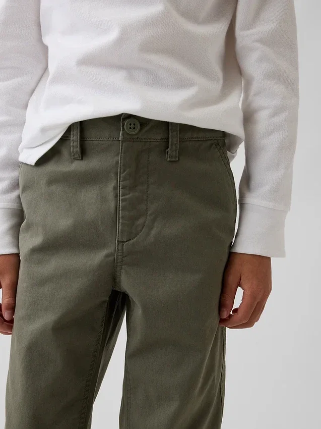 Pantalon kaki droit décontracté « Modern Uniform » pour enfants