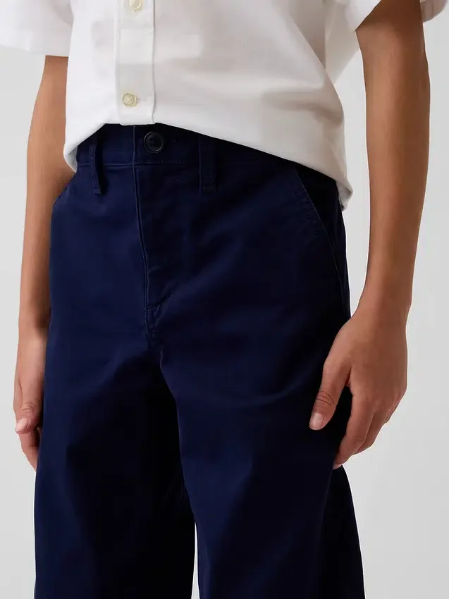 Pantalon kaki droit décontracté « Modern Uniform » pour enfants