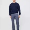 Pantalon kaki droit moderne