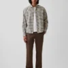 Pantalon kaki droit moderne