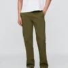 Pantalon kaki droit moderne
