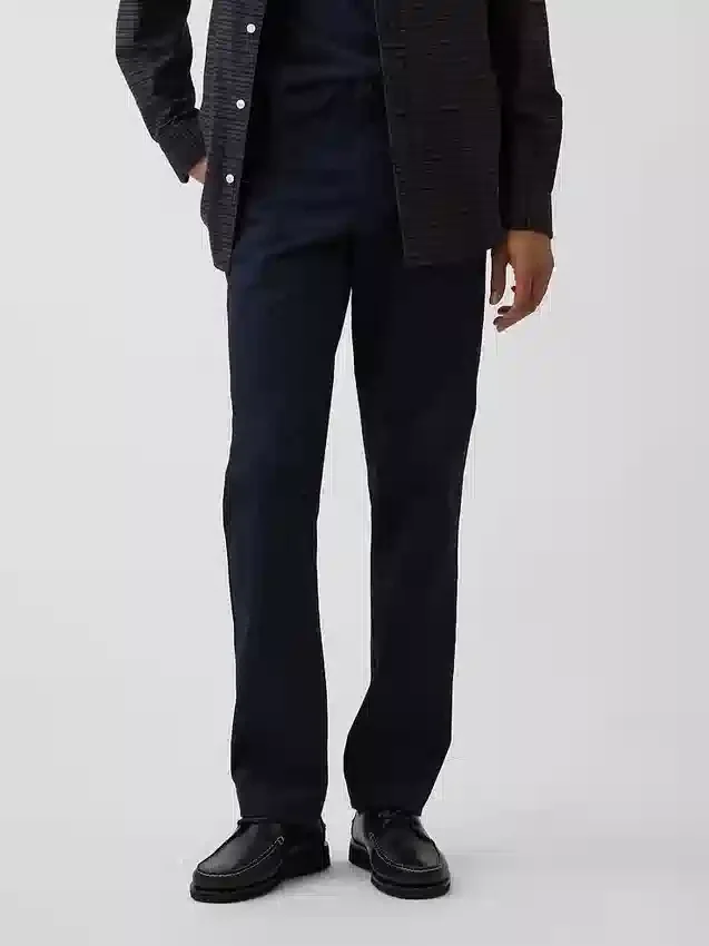 Pantalon kaki droit moderne