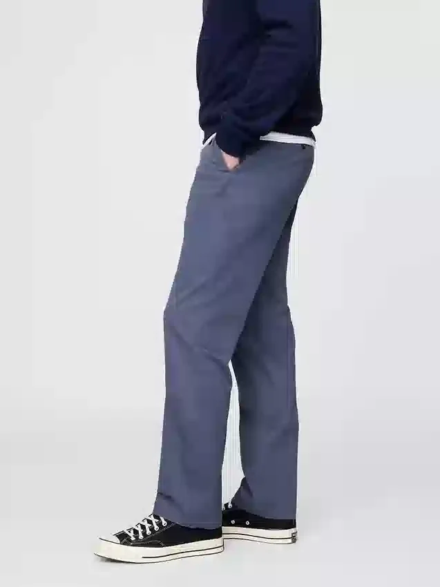 Pantalon kaki droit moderne