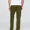 Pantalon kaki droit moderne