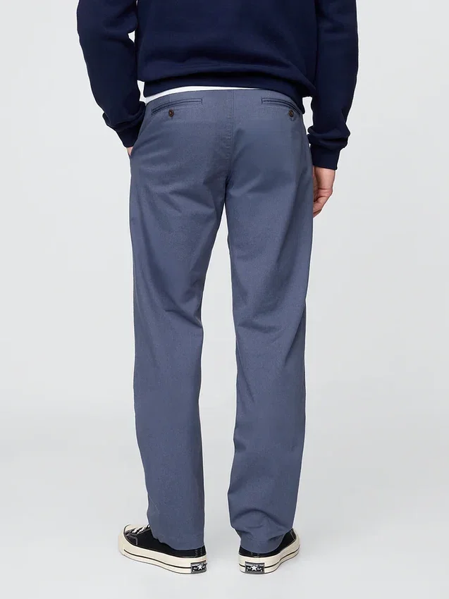 Pantalon kaki droit moderne