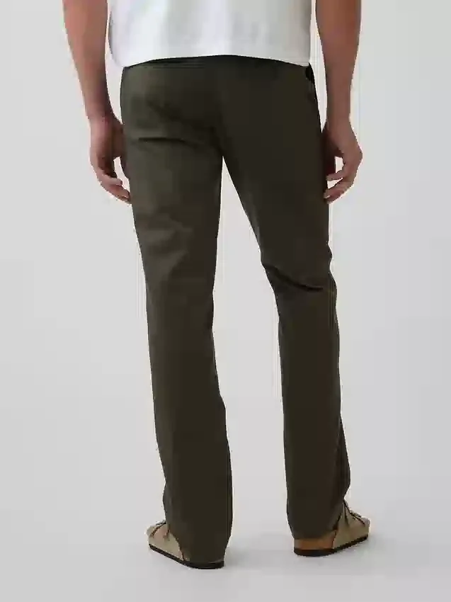 Pantalon kaki droit moderne