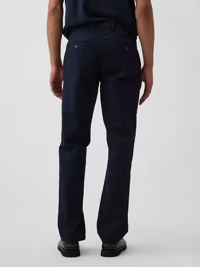Pantalon kaki droit moderne
