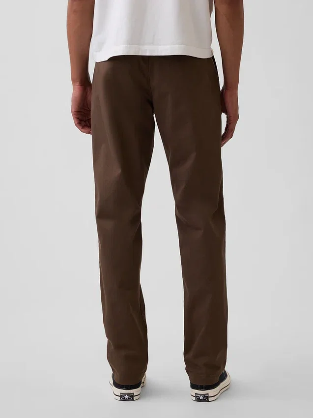 Pantalon kaki droit moderne