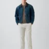Pantalon kaki droit moderne