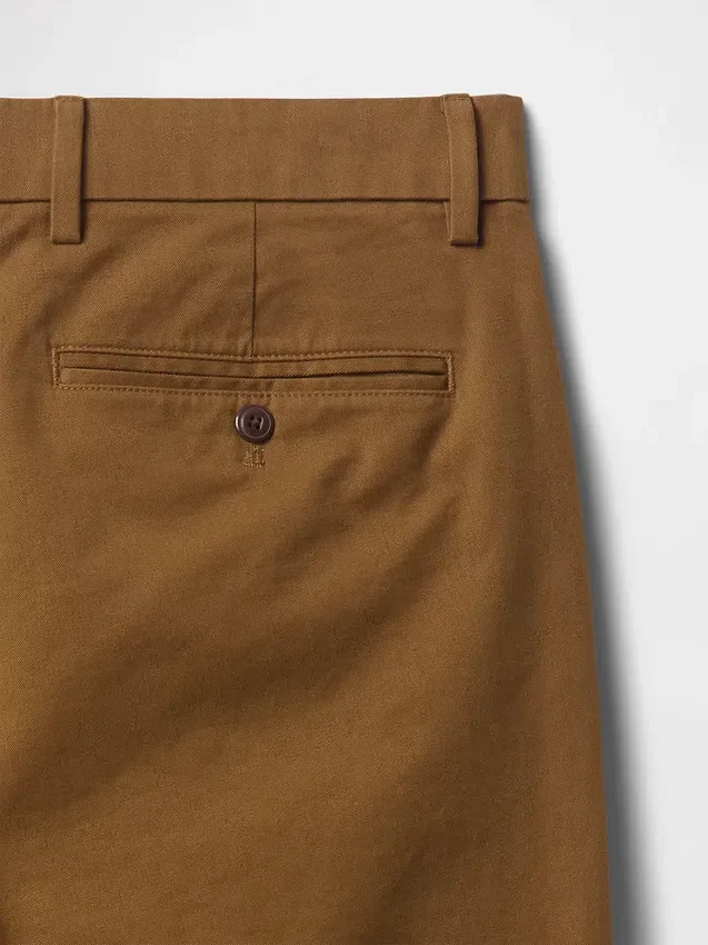 Pantalon kaki droit moderne