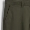 Pantalon kaki droit moderne