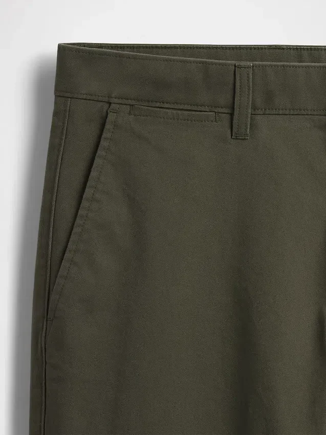 Pantalon kaki droit moderne
