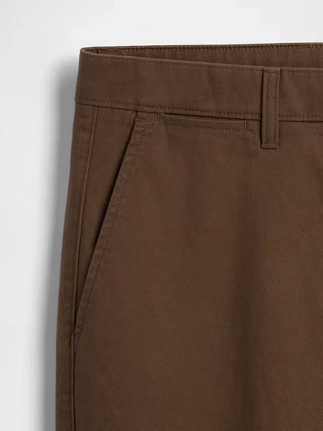 Pantalon kaki droit moderne