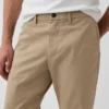 Pantalon kaki droit moderne