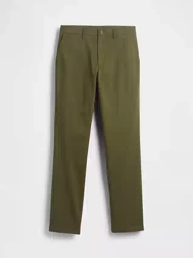 Pantalon kaki droit moderne