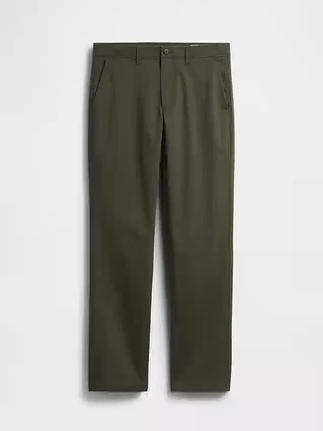 Pantalon kaki droit moderne