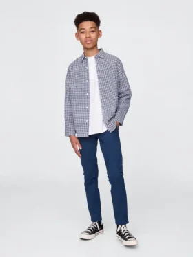 Pantalon kaki skinny pour enfants