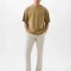 Pantalon kaki slim hybride
