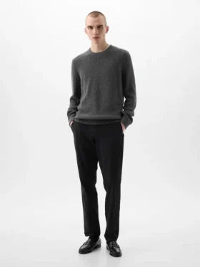 Pantalon kaki slim hybride