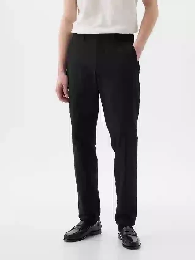 Pantalon kaki slim hybride
