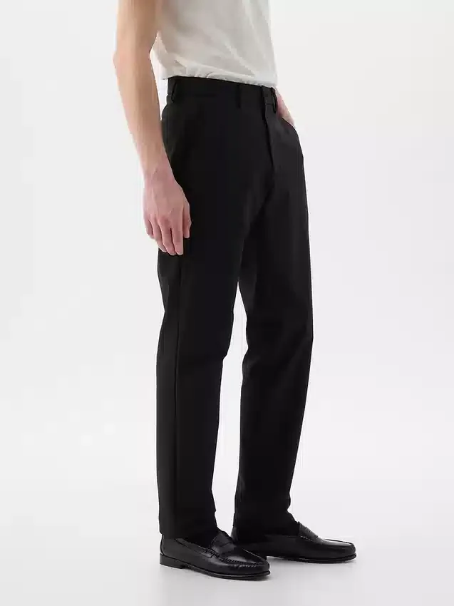 Pantalon kaki slim hybride