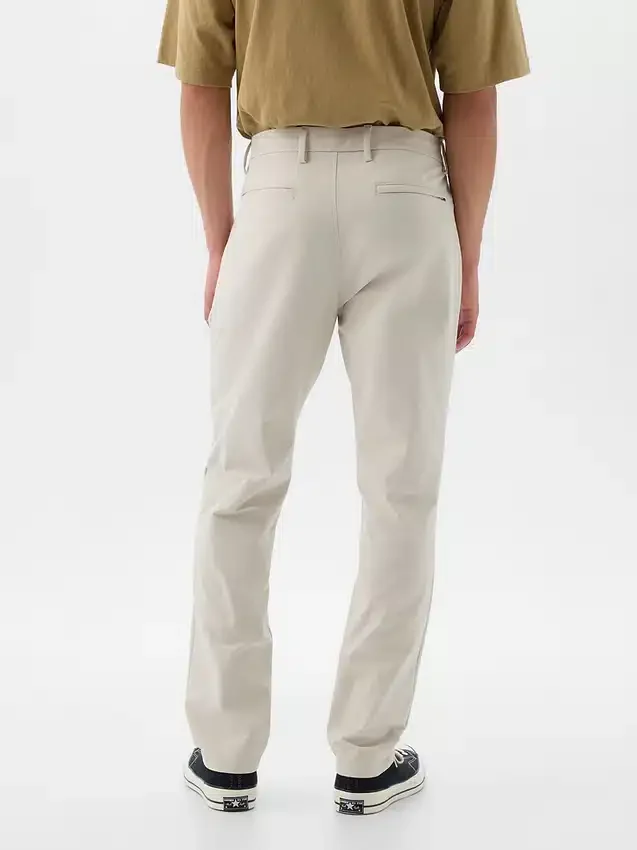 Pantalon kaki slim hybride