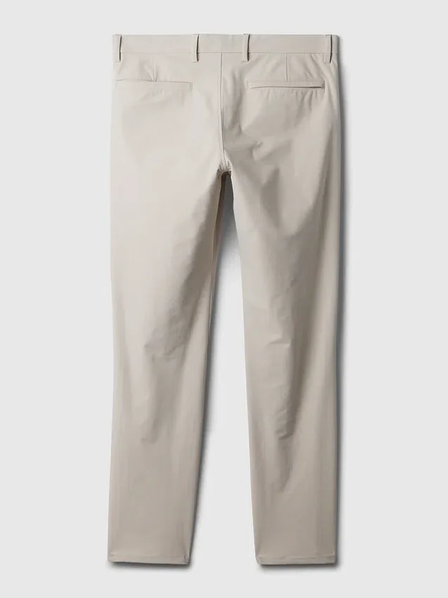 Pantalon kaki slim hybride