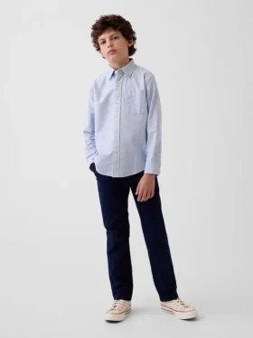 Pantalon kaki slim « Modern Uniform » pour enfants