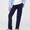 Pantalon kaki stretch coupe droite pour enfants